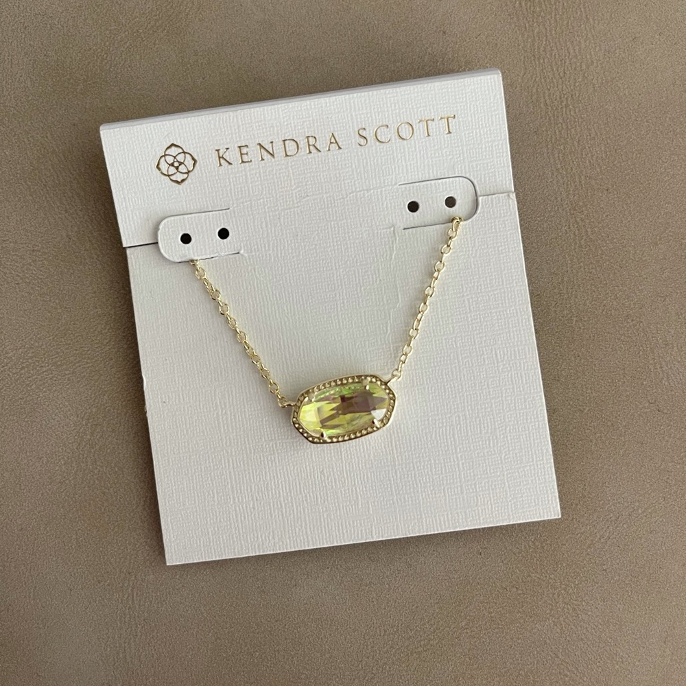 Kendra Scott NWT Elisa Dichroic Necklace